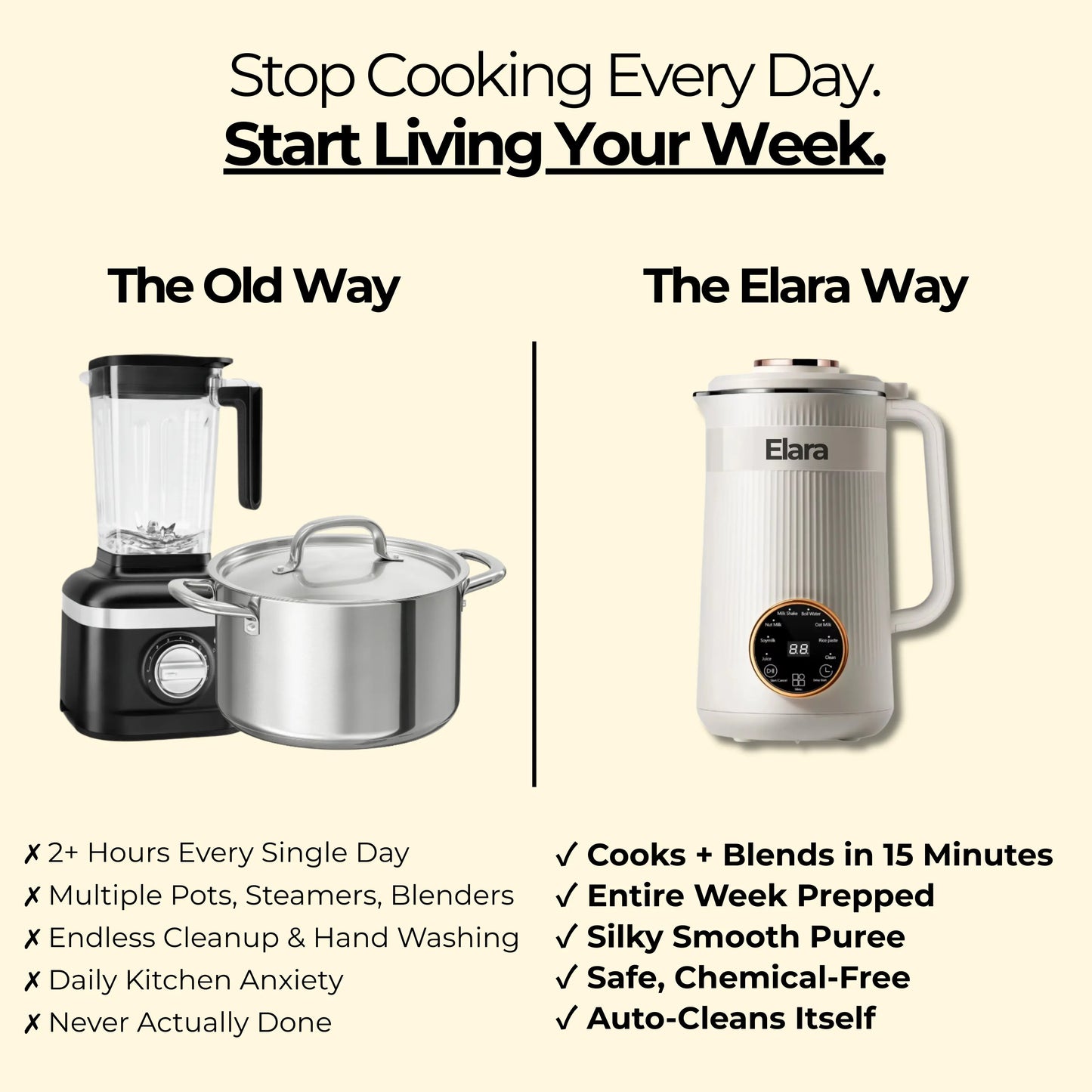 ELARA baby meal maker