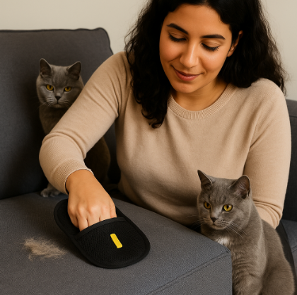 PeloVia - Il guanto anti-peli di gatto